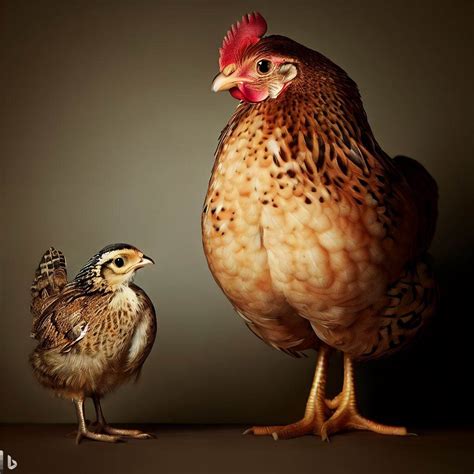 do quails and chickens get along|quail size compared to chicken.